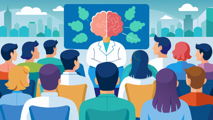 A conference filled with mental health professionals eager to learn about the latest breakthrough treatment – ketamine therapy..