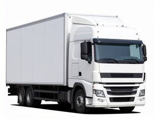 Naklejka premium Truck MOCKUP