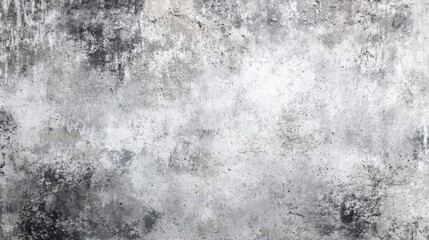 Fototapeta premium A close-up view of a textured gray concrete wall displays variations in tone and pattern. The uneven surface offers a rugged and industrial aesthetic that can enhance any design.