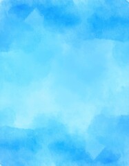 Light blue watercolor background