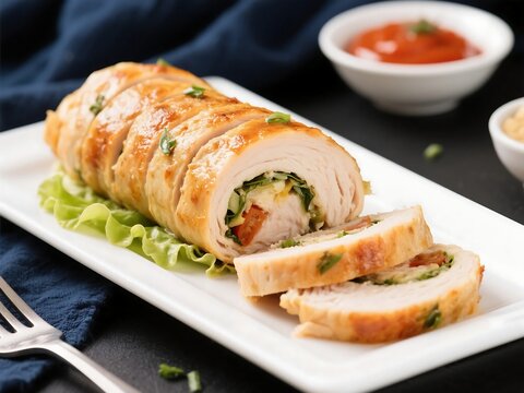 HOMEMADE CHICKEN ROLADE