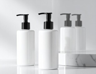 Pump Bottle　MOCK UP