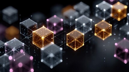 Blockchain ledger systems providing decentralized, tamper-proof record keeping for finance, supply chain, and identity use cases.