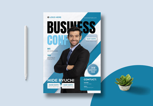 Bussiness Conferance Flyer Layout