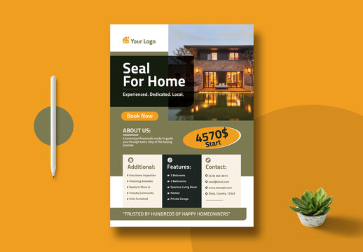 Modern Real Estate Flyers Template