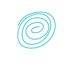 spiral vector element shape