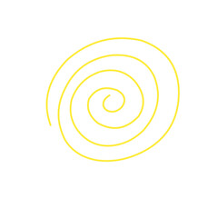 spiral vector element shape