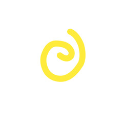 spiral vector element shape