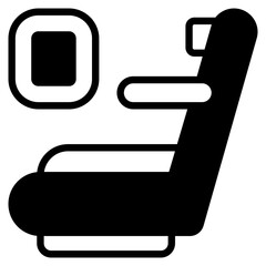 Seat mixed color icon