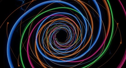 Green digital rain of binary code cascading down, creating a futuristic, immersive digital landscape.