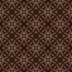Seamless damask floral pattern with vintage textile ornament decoration