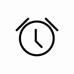 timer countdown clock icon vector sign