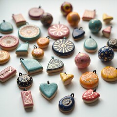 Unique Ceramic Beads: Exquisitely Crafted and Detailed