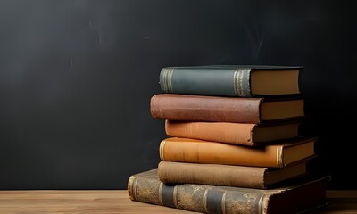 Naklejka premium Book Background Images Concept