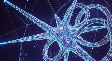 Green digital rain of binary code cascading down, creating a futuristic, immersive digital landscape.