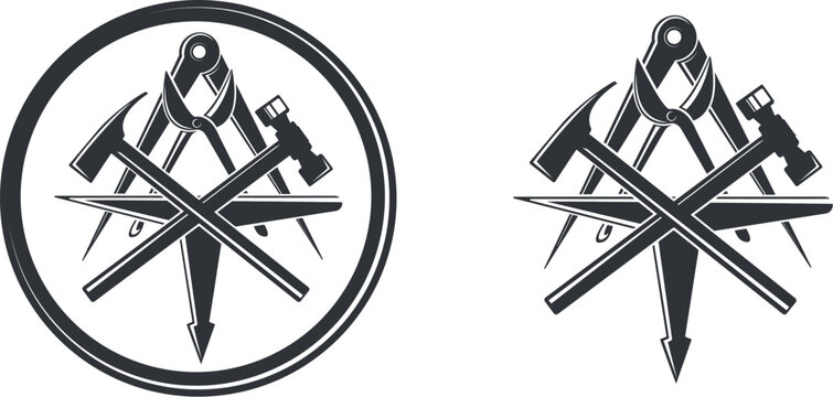 zeichen_spengler_bauspengler_vector_set