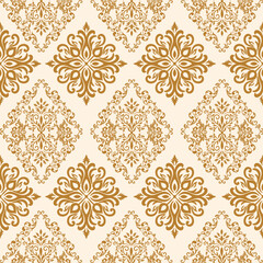 seamless damask pattern