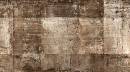 The textured surface presents a blend of brown and beige tones, creating an organic, rustic feel. The uneven patterns add depth, suggesting age and character to the wall.