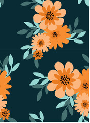Vector illustration. Seamless pattern for printing.