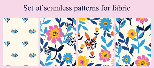 Vector illustration. Seamless pattern for printing.