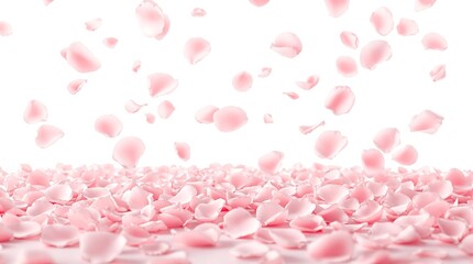 Beautiful pink rose petals falling background wallpaper stock photo download free image