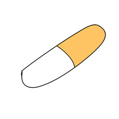 vector illustration of a medicine 