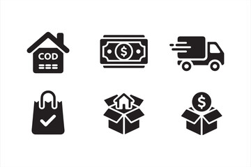 Free Shipping, Easy Returns, and Money Back Guarantee Icons