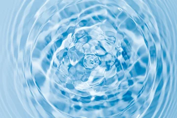 Fotobehang Fractal waves 水面に落ちる水滴.  © kei907