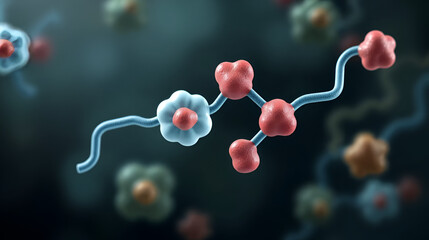 ATP synthase enzyme complex, illustration