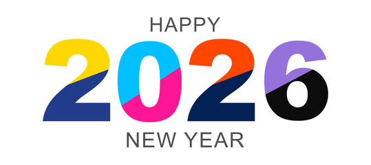 Happy New Year 2026, New Year Celebration, Welcome 2026 For Banners and Prints