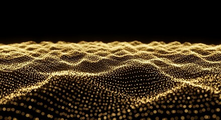 Green digital rain of binary code cascading down, creating a futuristic, immersive digital landscape.