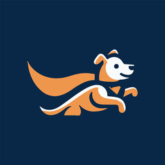 Super dog logo