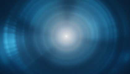 A soft abstract blue gradient background with glowing light effect in the center. Perfect for modern technology themes, presentation design, and website UI. High resolution, minimal and elegant atmosp