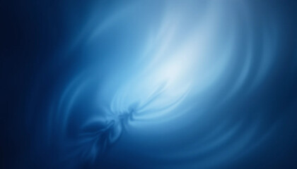 A soft abstract blue gradient background with glowing light effect in the center. Perfect for modern technology themes, presentation design, and website UI. High resolution, minimal and elegant atmosp