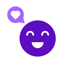 Obraz premium Love Yourself Icon