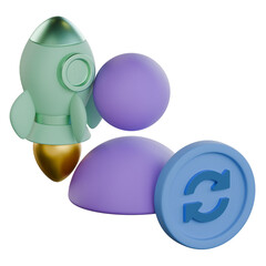 Successor onboarding 3D Icon Colorful Style