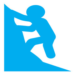 Climbing Blue icon