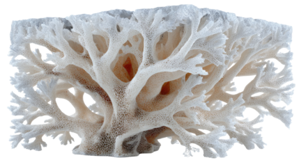 Intricate Coral Form: A mesmerizing coral formation showcases nature's architectural genius, its complex structure capturing the essence of the ocean's ecosystem. 