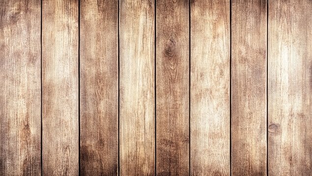 Rustic, light brown wood plank background; vertical grain, showing natural variations in tone and texture; aged appearance