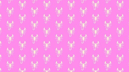 scorpion VECTOR PATTERN DESIGN