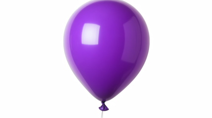 Celebrate special moments with this vibrant purple balloon perfect for birthdays or festive parties!