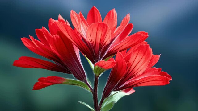 Vibrant wildflowers in rewilding project reveal natures beauty, showcasing stunning flora and resilience through visual display of colorful petals