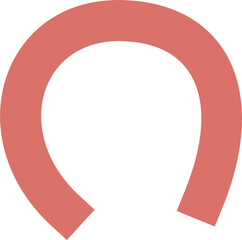 Pink curve Line decoration