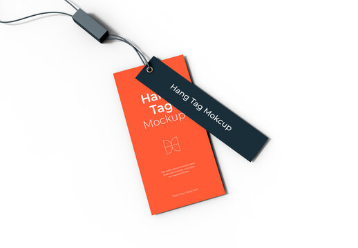 Hang Tag Mockup Design