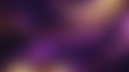 Vibrant Purple Grainy Noise Texture with Warm Gradient Overlay