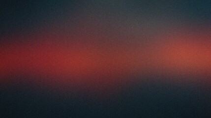 Red and Black Grainy Noise Texture Background with Cinematic Gradient Effect