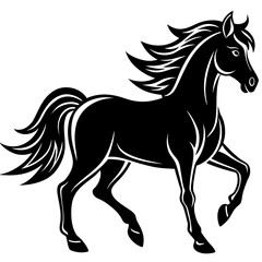 Obraz premium horse vector illustration