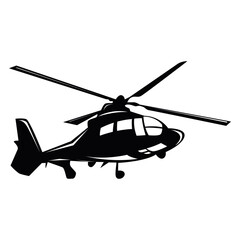 helicopter vector black_1