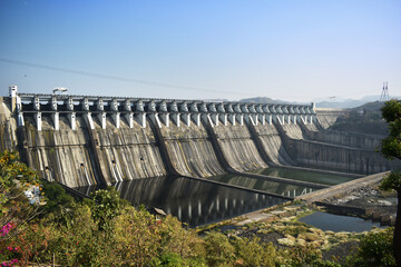 Sardar Sarovar Dam narmada kevadia vadodara gujarat india