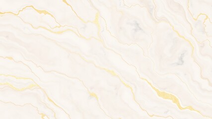 Elegant cream and gold marble texture with luxurious veins for stylish design elements